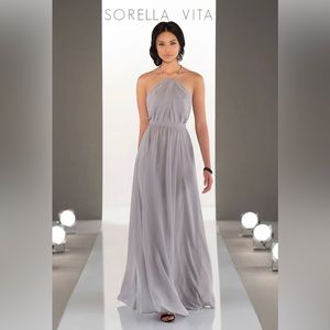 Sorella Vita Pebble Grey Size 12 Formal Dress